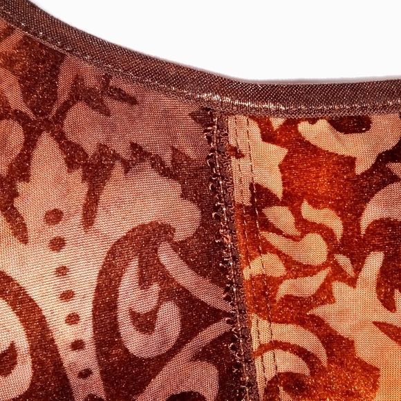 EUC CATO WOMENS 3/4 SLEEVE PULL OVER TOP SIZE XL BEAUTIFUL FALL COLORS - Picture 4 of 6